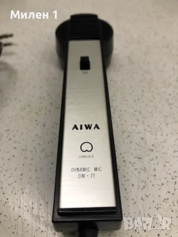 Aiwa стар микрофон, снимка 2 - Микрофони - 48326438