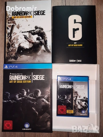 Rainbow Six Siege - Art of Siege Edition PS4, снимка 2 - Игри за PlayStation - 53282602