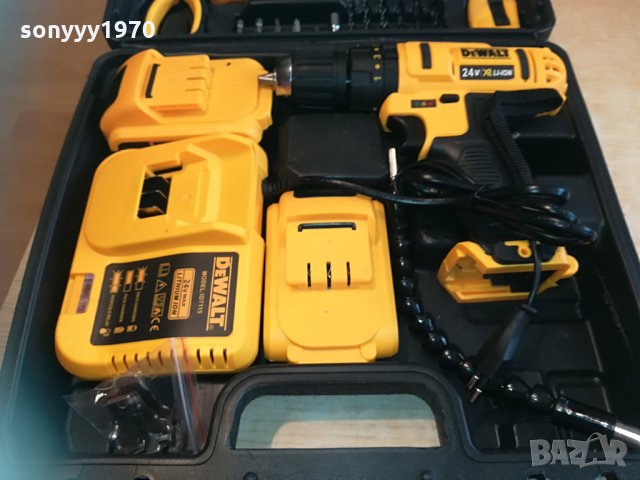 dewalt li-ion куфар с винтоверт комплект 1504211602, снимка 12 - Винтоверти - 32560774