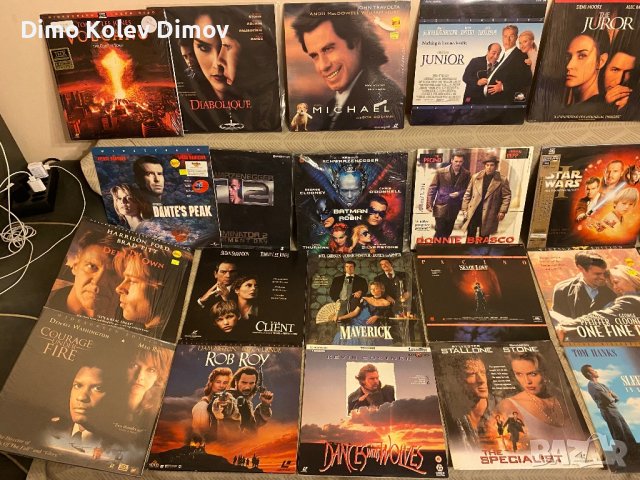 Laserdisc Лазердиск колекция Филми, снимка 2 - Други жанрове - 43017555