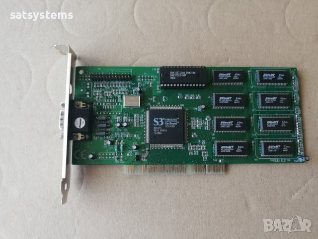 Видео карта S3 VIRGE/DX Sparkle SP-325A REV.A 4MB PCI, снимка 1 - Видеокарти - 36758062