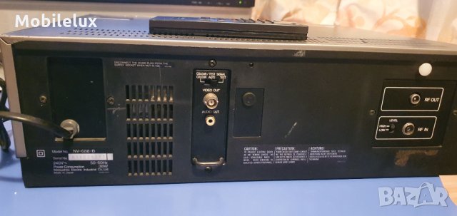 Видео рекордер Panasonic NV-688-B , снимка 9 - Плейъри, домашно кино, прожектори - 35240395
