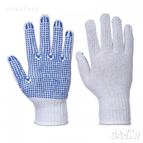 Текстилни ръкавици с PVC точки