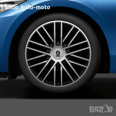 Тасове за джанти Automat, 14”, SPC1485SVBK, 4бр., снимка 3 - Аксесоари и консумативи - 49732149