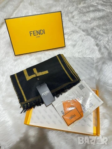 шал в  кутия gucci emporio armani fendi , снимка 14 - Шалове - 50746827