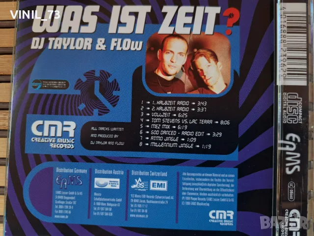 DJ Taylor & Flow – Was Ist Zeit?, снимка 3 - CD дискове - 50359419
