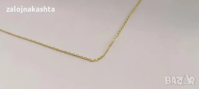 Нов -Златен синджир-1,38гр/14кр, снимка 2 - Колиета, медальони, синджири - 49494240