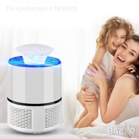 USB ултравиолетова лампа против комари и други насекоми  Захранване: USB (външна батерия, лаптоп, за, снимка 10 - Други - 53541731