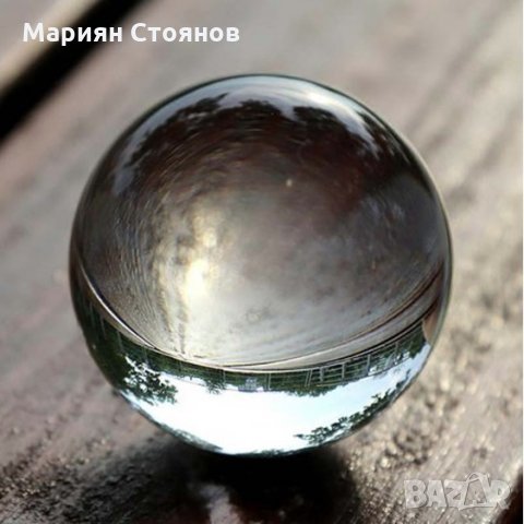 Кристална топка за фотография стъклена сфера за снимки декорация, снимка 8 - Фотоапарати - 27143136