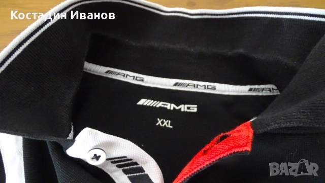 Mercedes-AMG поло блуза с дълъг ръкав Daimler AG, снимка 7 - Блузи - 52594015