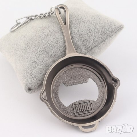 Ключодържател PUBG – тиган с отварачка (PlayerUnknown’s Battlegrounds)