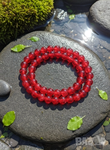 Стъклени Мъниста за бижута 10мм 8мм 6 мм 4мм J259, снимка 3 - Други - 52479660