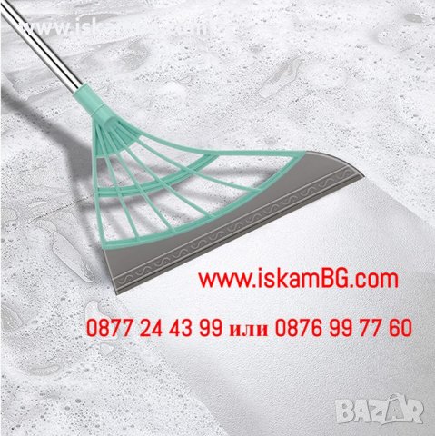 Силиконова метла за сухо и мокро почистване MULTIFUNCTION SCRAPPING BROOM - КОД 3855, снимка 6 - Мопове, кофи, четки и метли - 40015409