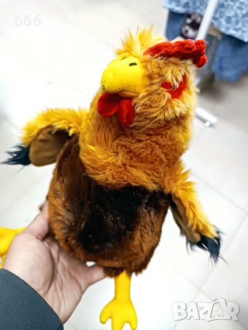 Плюшена кокошка , снимка 2 - Плюшени играчки - 43383802
