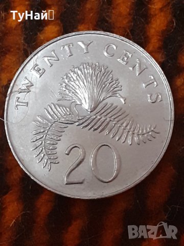 Сингапур 20 цента, 1986