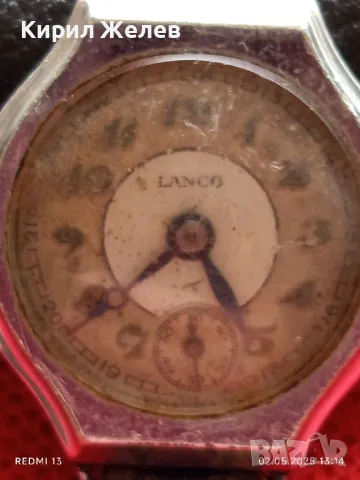 Стар механичен часовник дамски LANCO за части ремонт КОЛЕКЦИЯ 47945, снимка 6 - Антикварни и старинни предмети - 50125103