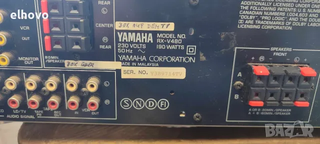 Ресивър Yamaha RX-V480, снимка 5 - Ресийвъри, усилватели, смесителни пултове - 48688189