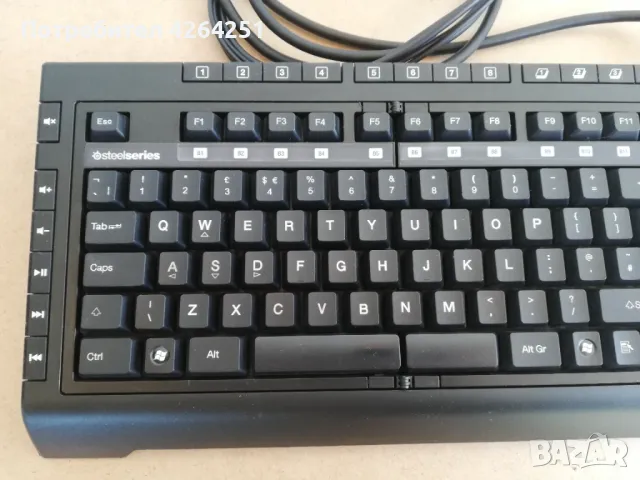 Клавиатура SteelSeries Shift 64100, снимка 5 - Клавиатури и мишки - 47602085