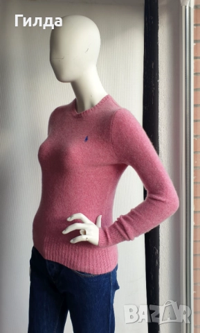 POLO Ralph Lauren вълна и кашмир пуловер S, снимка 3 - Блузи с дълъг ръкав и пуловери - 52770288
