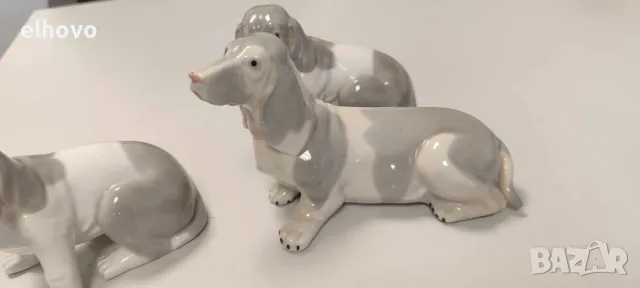 Порцеланови фигурки, кученца, снимка 5 - Антикварни и старинни предмети - 49643059
