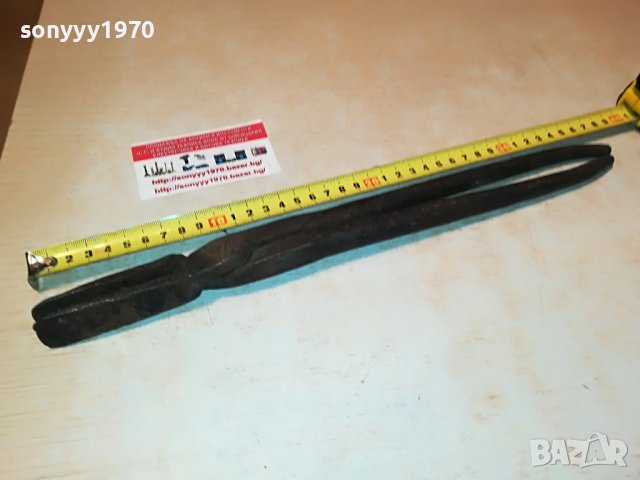 КОВАШКИ КЛЕЩИ 37СМ-2005221215, снимка 3 - Антикварни и старинни предмети - 36821087