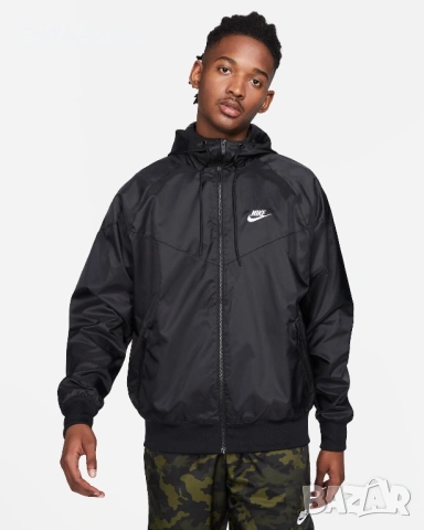 Nike Sportswear Windrunner – Мъжко горнище/ветровка, снимка 3 - Спортни дрехи, екипи - 53010522