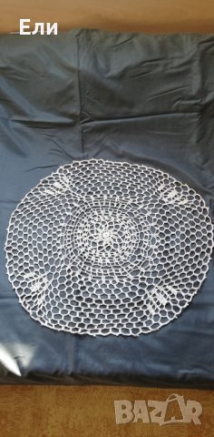  Салфетки плетени на една кука, снимка 2 - Декорация за дома - 22542539