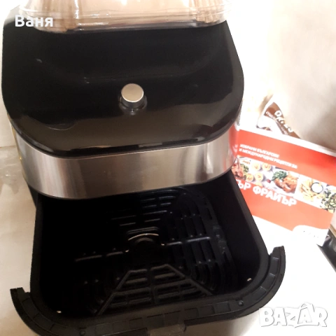 Еър Фрайър, снимка 3 - Уреди за готвене на пара - 53374945