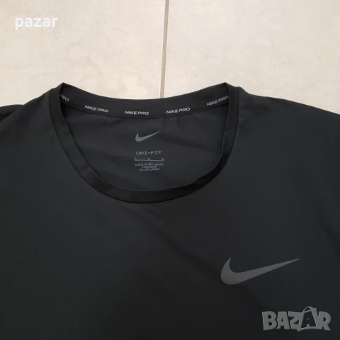 NIKE Pro Dri-Fit CZ1181 Оригинална Тениска Като Нова L, снимка 3 - Тениски - 51089283