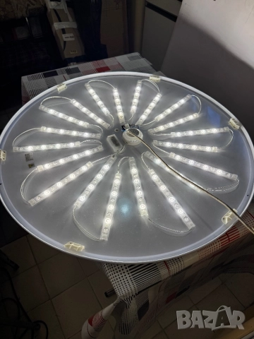 LED Плафон с Дистанционно EGLO GIRON 97528 – 80 W, 7800 lm, 3000K–5000K, Димируем!, снимка 5 - Лампи за таван - 52859409