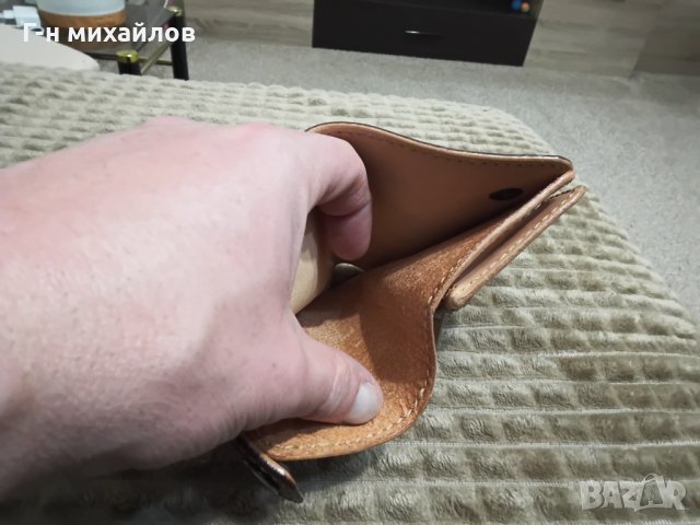 Портфейл естествена кожа, снимка 7 - Портфейли, портмонета - 39271877