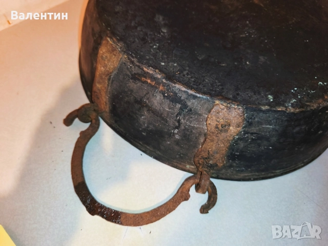 Бакърена тава с дръжки 15