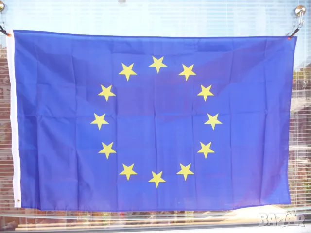 Ново Знаме на Европейски съюз общност Брюксел EU Страсбург Европа