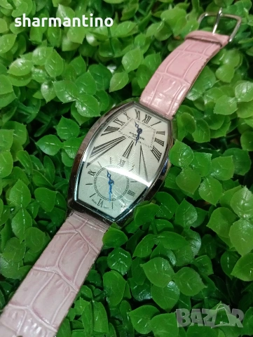 Cartier Dual Time дамски часовник, снимка 6 - Дамски - 53387394