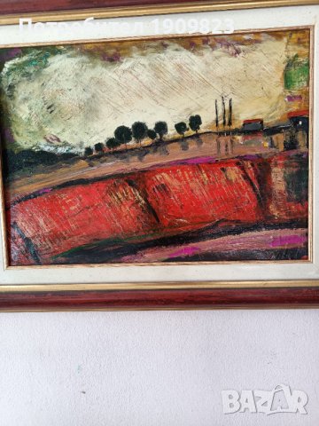 Стара маслена картина, снимка 5 - Картини - 43154443