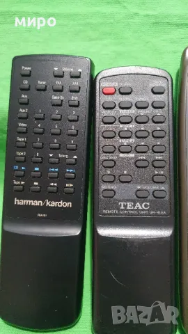 Дистанционниrb TEAC,Toshiba, , снимка 2 - Аудиосистеми - 49195599