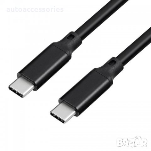 3000053990 Тип-C конектор 100 W USB-C / USB-C кабел -1M AN-10-1M, снимка 1 - Аксесоари и консумативи - 37805702