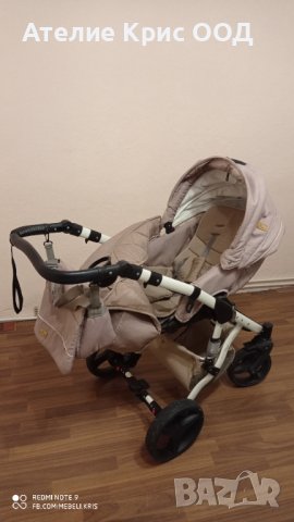 Комбинирана бебешка количка Lorelli Rimini, снимка 3 - Детски колички - 43331396