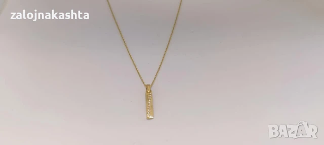 Ново Златно колие-1,66гр/14кр, снимка 2 - Колиета, медальони, синджири - 50685275