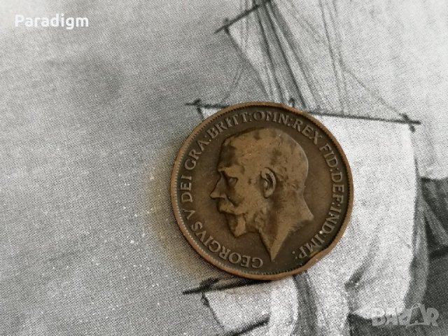 Монета - Великобритания - 1 пени | 1912г., снимка 2 - Нумизматика и бонистика - 28297912