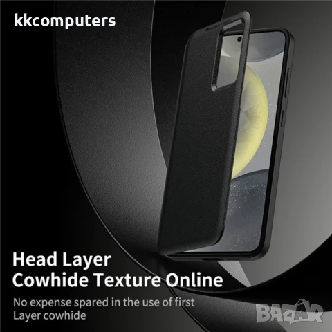 Samsung Galaxy S25 Edge View Window Кожен Калъф и Протектор, снимка 6 - Калъфи, кейсове - 50614876