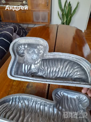 Стара форма за печене Агне, снимка 3 - Антикварни и старинни предмети - 48442068