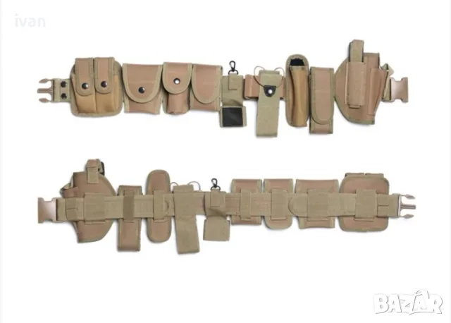 тактически колан с кобур и допълнителни джобове ,, снимка 8 - Екипировка - 50181265