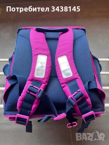 Ергономична раница Herlitz с несесер , снимка 2 - Раници - 50382446