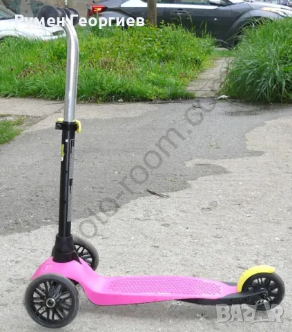 Употребявана детска тротинетка Oxelo B1 – розова
