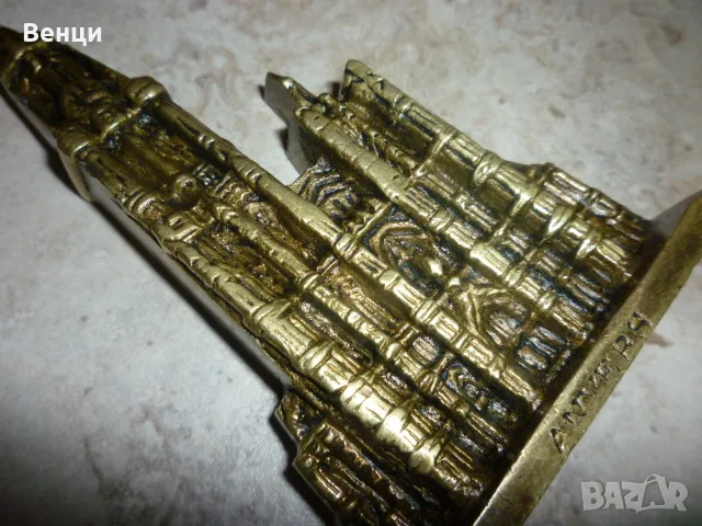 Бронзова Пластика Фигура, снимка 6 - Антикварни и старинни предмети - 48376269