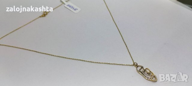 Ново Златно колие-2,26гр/14кр, снимка 4 - Колиета, медальони, синджири - 39766913