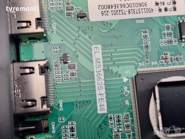MAIN BOARD ,EL.MS3663S-FE48,  за 32-инчов телевизор STARLIGHT 32DM3500 с дисплей CX320DLED, снимка 2 - Части и Платки - 51403847