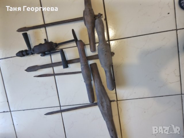 Комплект инстументи за дърво, снимка 5 - Антикварни и старинни предмети - 37087180