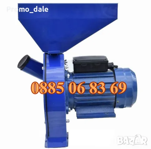 Комбинирана монофазна фуражомелка / ярмомелка, 4.2 kW + 4 бр. сита, снимка 2 - Други машини и части - 48030272